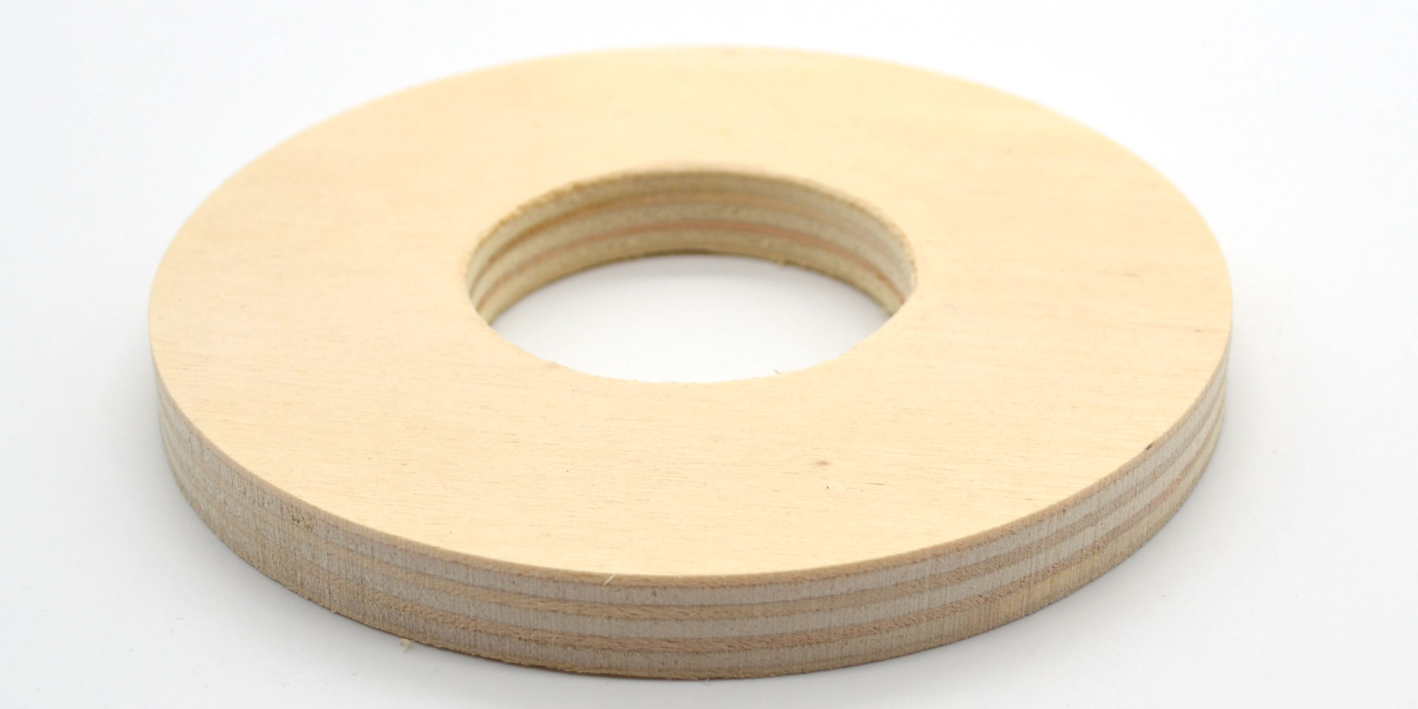 Holzring Pappel Sperrholz