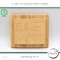Preview: eckiger Holzdeckel Deckel Holz Bambus Leimholz individuell Wunschmaß
