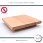 Preview: 1x Holzdeckel Buche Leimholz 18 mm naturbelassen, unbehandelt - individuelles Wunschmaß HOLZ-DECKEL - Kopie