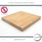 Preview: 1x Holzzuschnitt Eiche Leimholz 18 mm naturbelassen, unbehandelt Holzplatte Tischplatte - glatte Kante