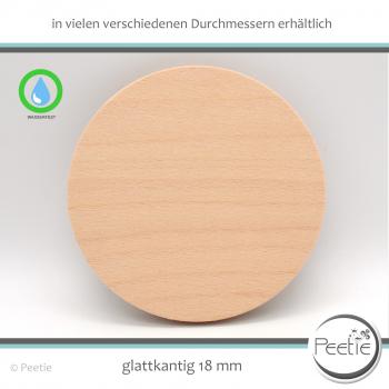 Preview: 1x Holzdeckel Buche Multiplex 15 mm naturbelassen, unbehandelt - individuelles Wunschmaß - Holz-Deckel