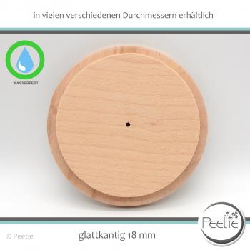 Preview: 1x Holzdeckel Buche Multiplex 18 mm naturbelassen, unbehandelt - individuelles Wunschmaß - Holz-Deckel