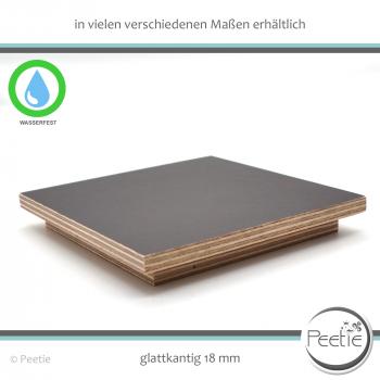 Deckel eckig Birke Siebdruck