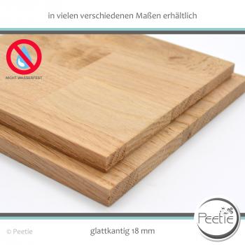 Preview: Holzdeckel Abdeckung Abdecker Holzplatte Eiche individuell Sonderanfertigung