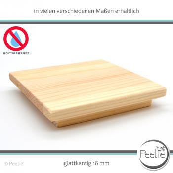Holzdeckel Abdeckung Abdecker Holzplatte Kiefer Leimholz individuell Wunschmaß