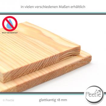 Preview: Holzdeckel Abdeckung Abdecker Holzplatte Kiefer Leimholz individuell Wunschmaß