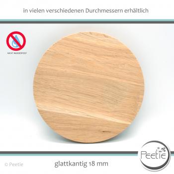 Preview: 1x Holzdeckel Eiche Leimholz 18 mm naturbelassen, unbehandelt - individuelles Wunschmaß HOLZ-DECKEL