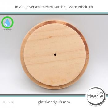 Preview: 1x Holzdeckel Birke Multiplex 18 mm naturbelassen, unbehandelt - individuelles Wunschmaß - Holz-Deckel