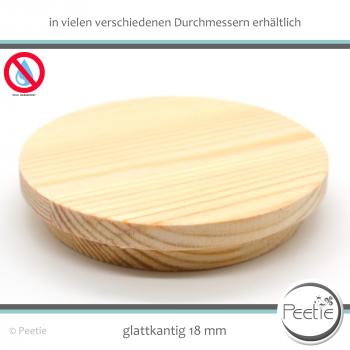 1x Holzdeckel Kiefer Leimholz 18 mm naturbelassen - individuelles Wunschmaß - Holz-Deckel