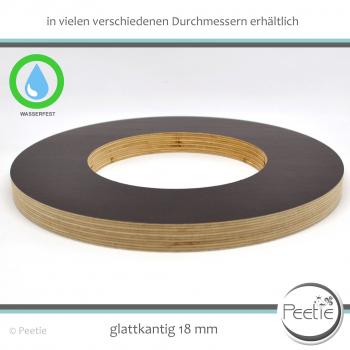 Preview: Holzring Birke Siebdruck 18mm individuell