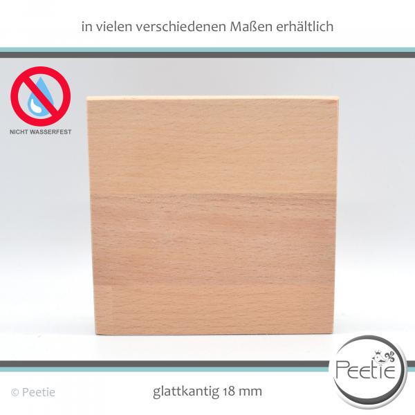 1x Holzdeckel Buche Leimholz 18 mm naturbelassen, unbehandelt - individuelles Wunschmaß HOLZ-DECKEL - Kopie