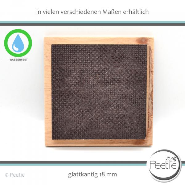 Holzdeckel eckig wetterbeständig wetterfest wasserfest