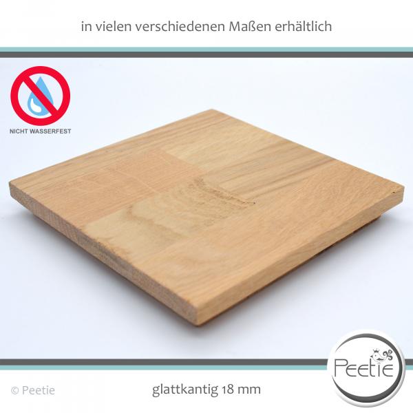 Holzdeckel Abdeckung Abdecker Holzplatte Eiche individuell Wunschmaß