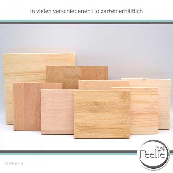 1x Holzdeckel Buche Multiplex 15 mm naturbelassen, unbehandelt - individuelles Wunschmaß - Holz-Deckel
