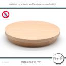 1x Holzdeckel Buche Leimholz 18 mm naturbelassen, unbehandelt - individuelles Wunschmaß HOLZ-DECKEL