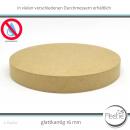 1x Holzscheibe MDF 16 mm naturbelassen, unbehandelt glattkantig